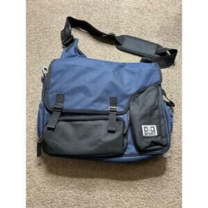 Diaper Dude Sport Deluxe Messenger Diaper Bag 
 BLUE/YELLOW by Chris regula